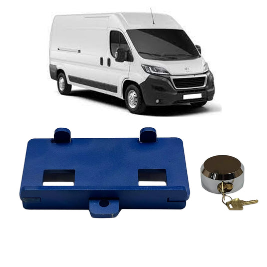 PinochUKka | Fits Peugeot Boxer [2015-2022] Anti Theft Security Pedal Lock Box with Key [RHD]