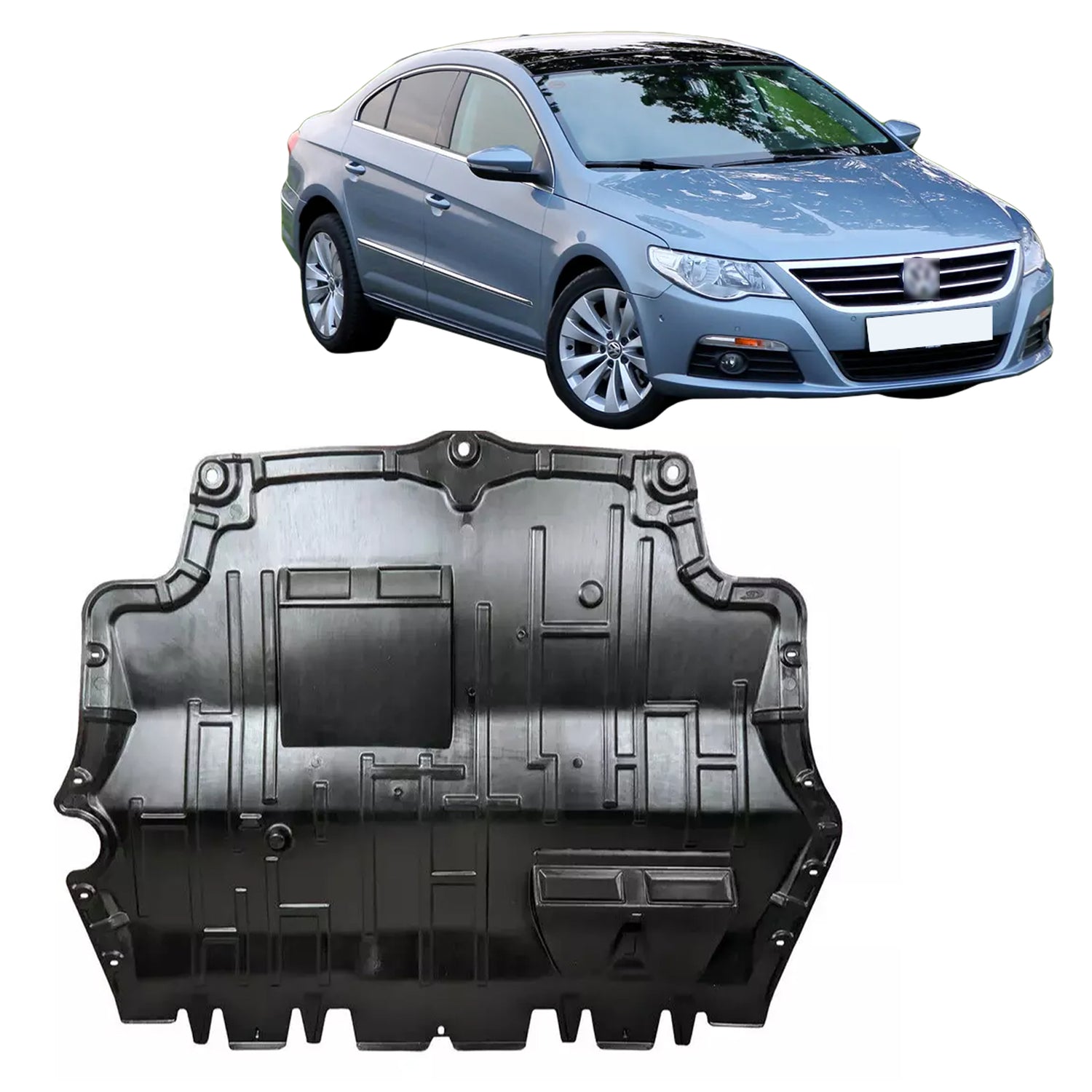 PinochUKka | Fits VW PASSAT CC B6 B7 Under Engine Cover Undertray 3C0825235M