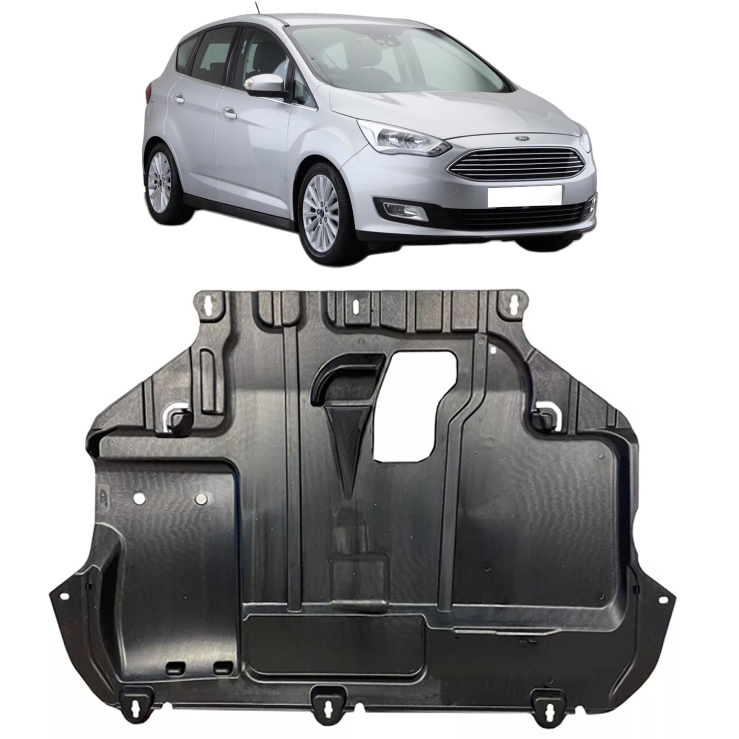 PinochUKka | Fits FORD FOCUS MK3 C-MAX II Rust Shield Under Tray