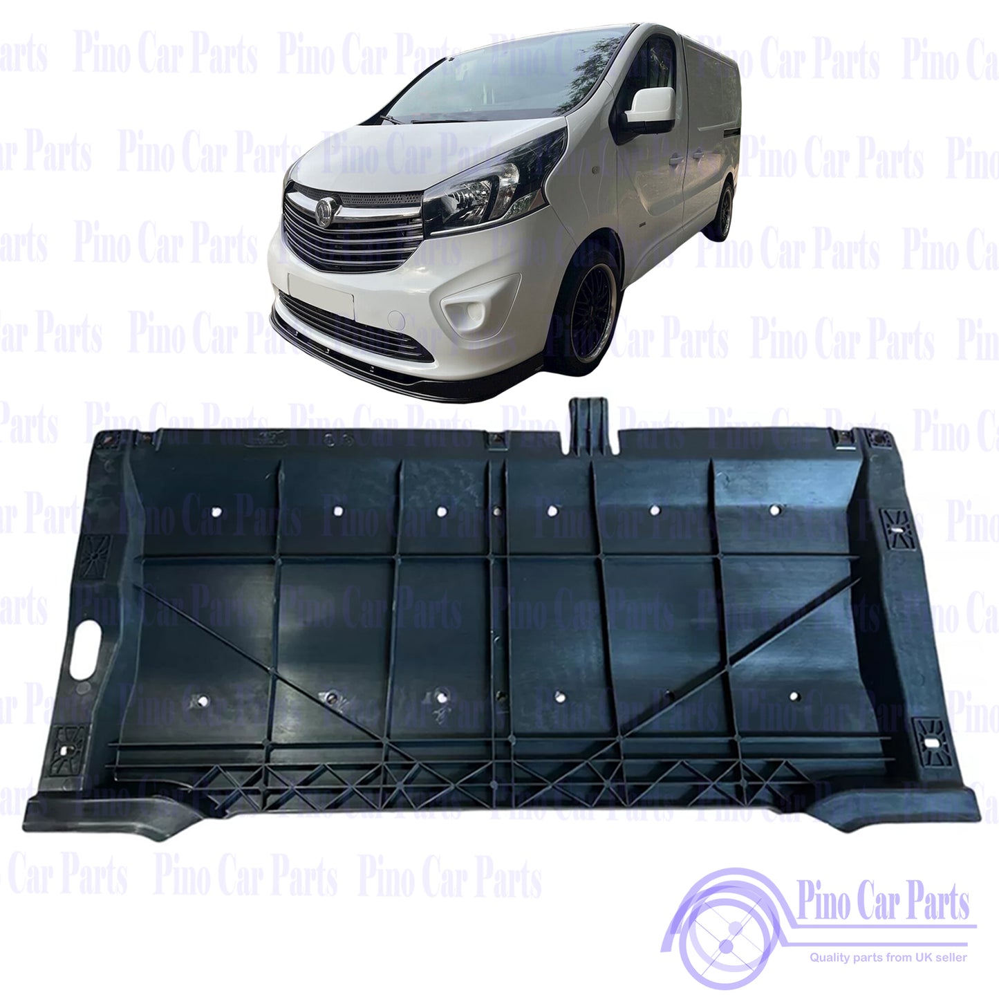 PinochUKka | Vauxhall Vivaro Under Engine Cover Undertray Rust Shield Under Tray