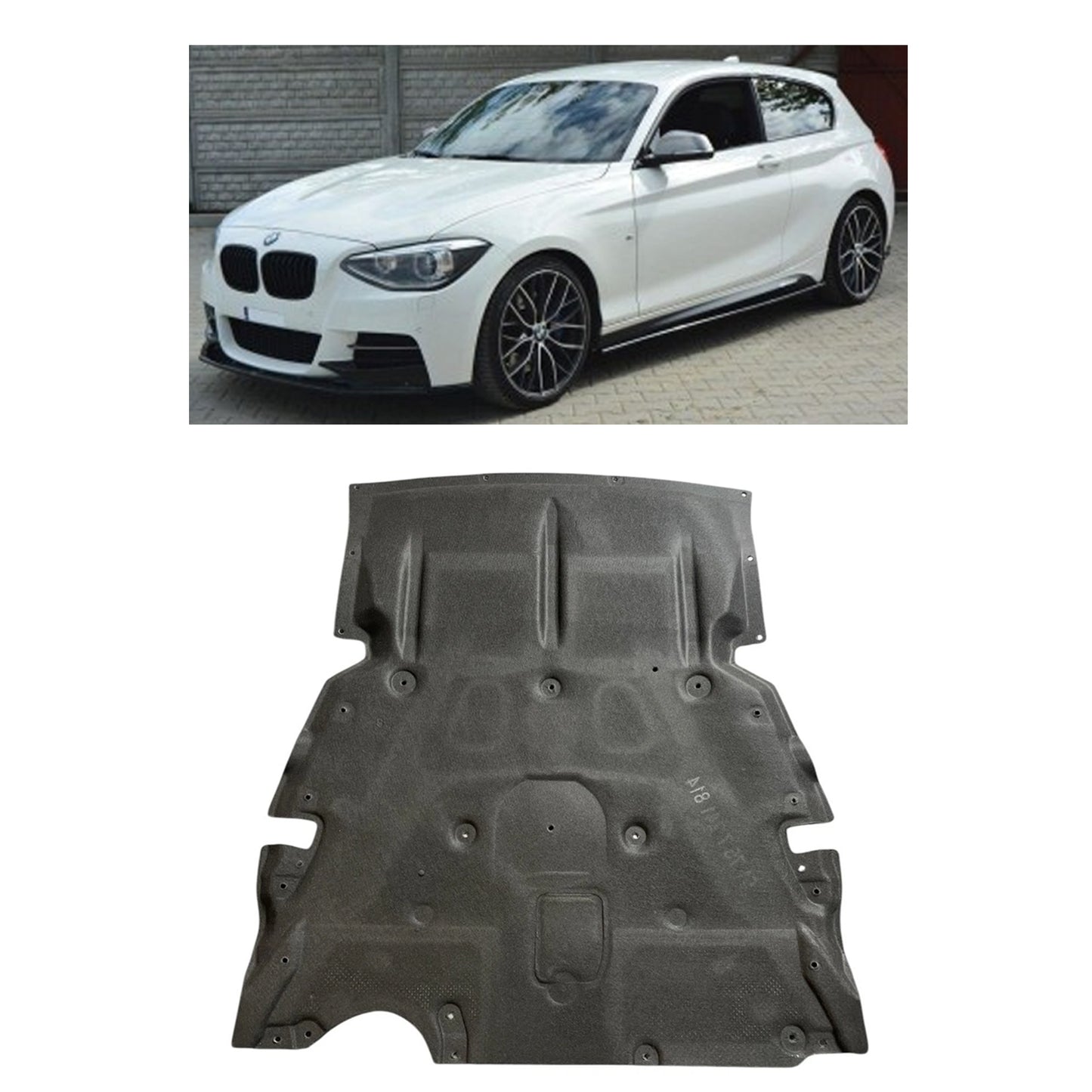PinochUKka | Fits BMW Undertray 51757241814, 51757241772, 51757300355