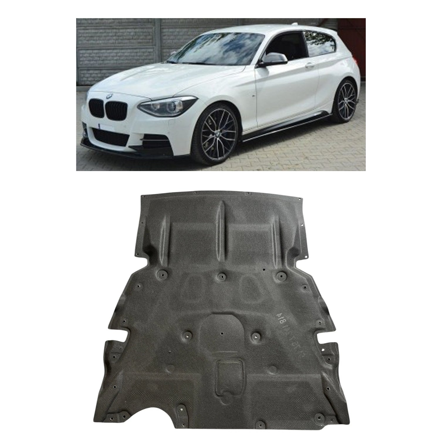 PinochUKka | Fits BMW Undertray 51757241814, 51757241772, 51757300355