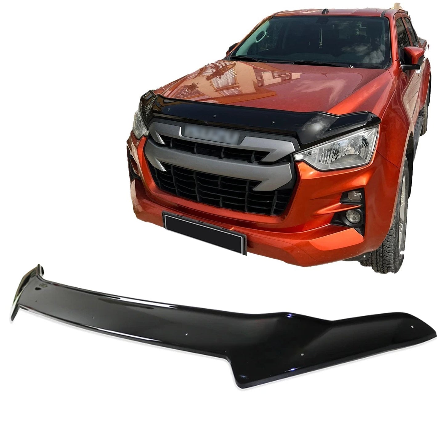 PinochUKka | Fits ISUZU D-MAX III [2020 Onward] Bonnet Guard