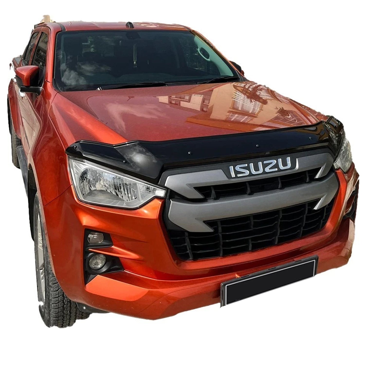 PinochUKka | Fits ISUZU D-MAX III Bonnet Protector with Fixing