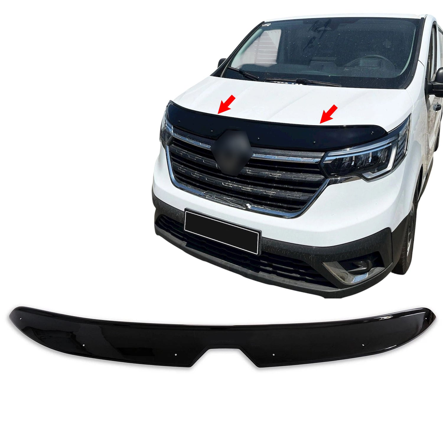 PinochUKka | Fits Renault Trafic MK3 Bonnet Guard 