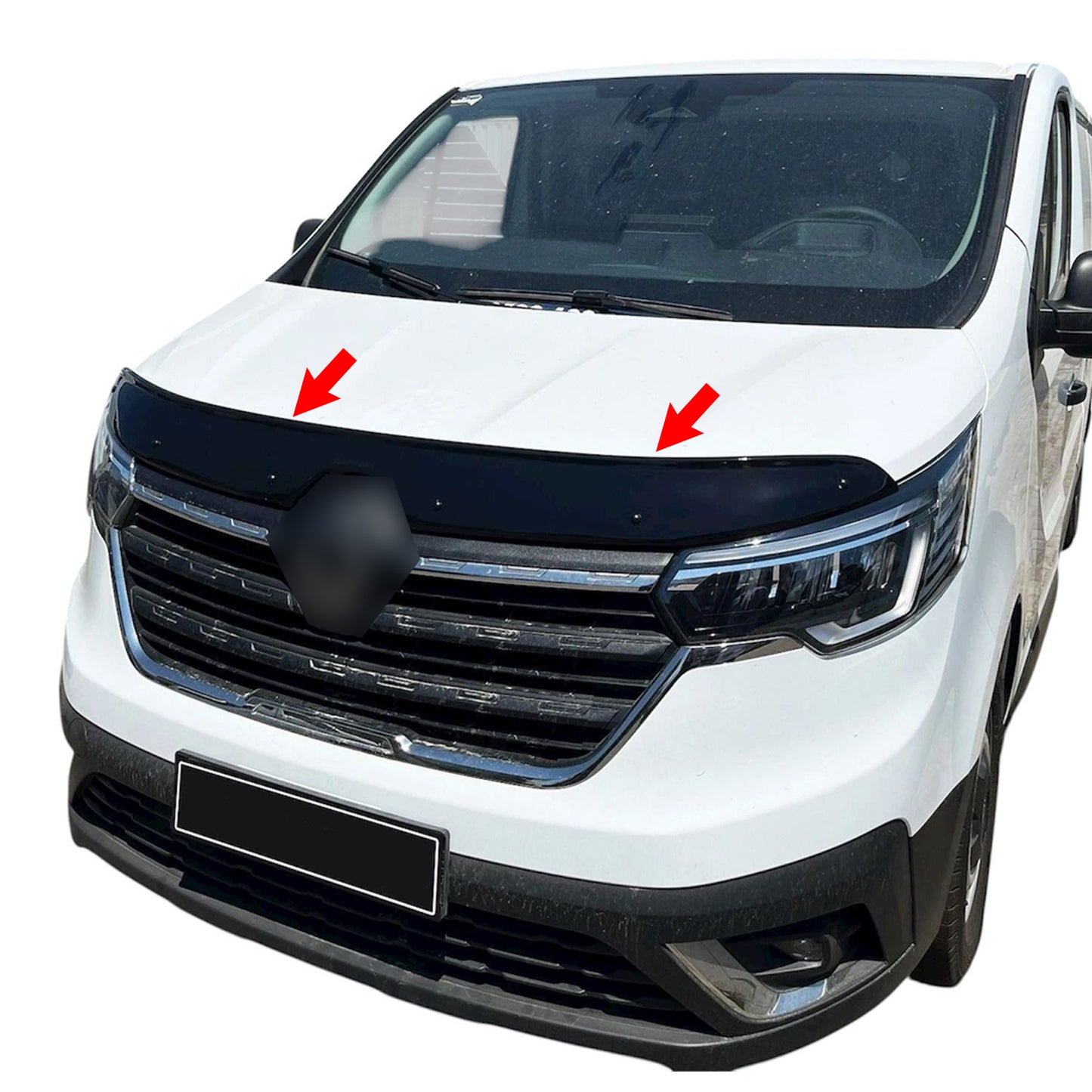 PinochUKka | Fits Renault Trafic MK3 Bonnet Protector with Fixing