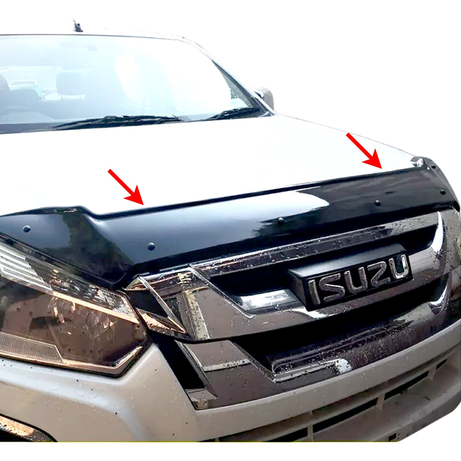 PinochUKka | Fit ISUZU D-MAX  Bonnet Guard Stone Bug Protector