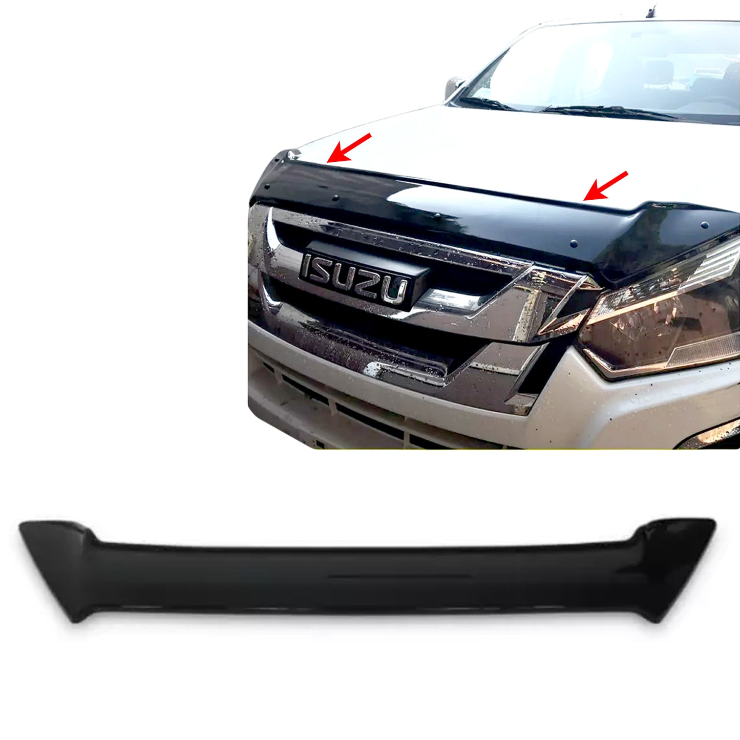 PinochUKka | Fit ISUZU D-MAX [17-20] Bonnet Protector