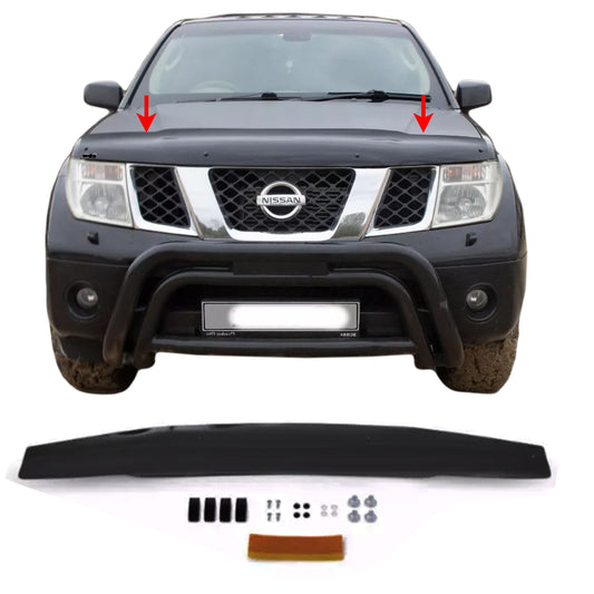 PinochUKka | Fits Nissan NAVARA [06-15] Bonnet Guard Stone Protector