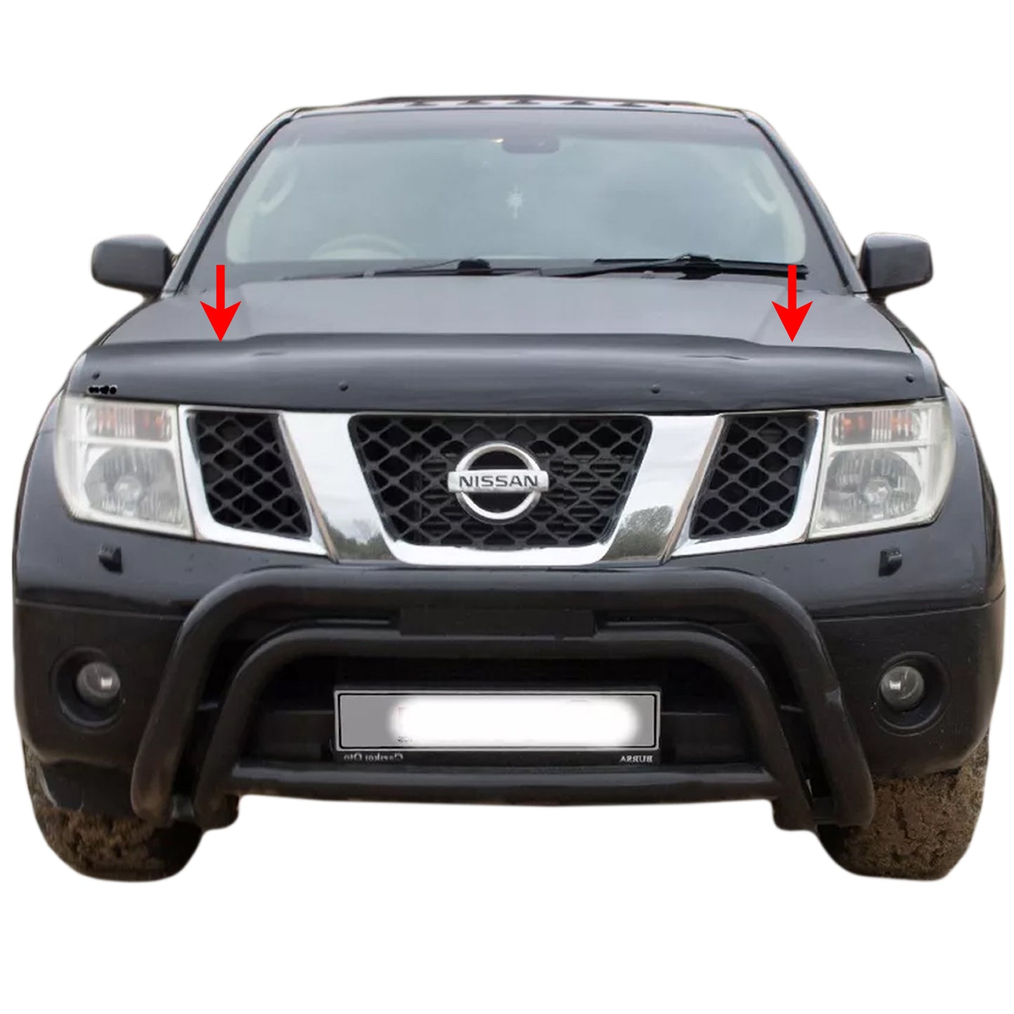 PinochUKka | Fits Nissan NAVARA [06-15] Bonnet Protector