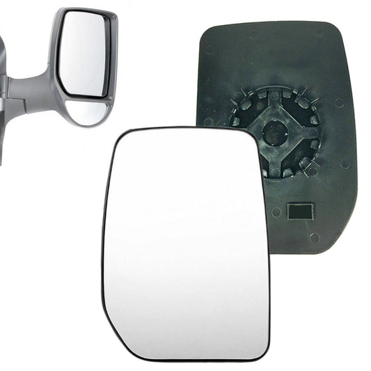 Fits Ford Transit MK6 MK7 [2000-2014] Front Right Driver Offside Wing Mirror Upper Glass (Non-Heated) YC1517K740AA, 4059964