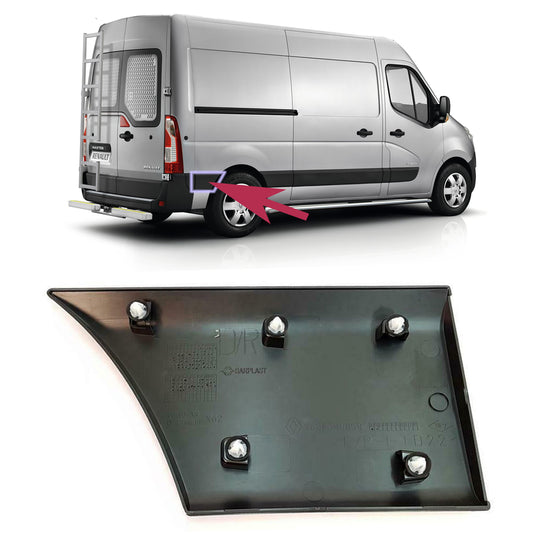 PinochUKka | Rear Right RH O/S Moulding Trim Vauxhall Movano B 768F30005R
