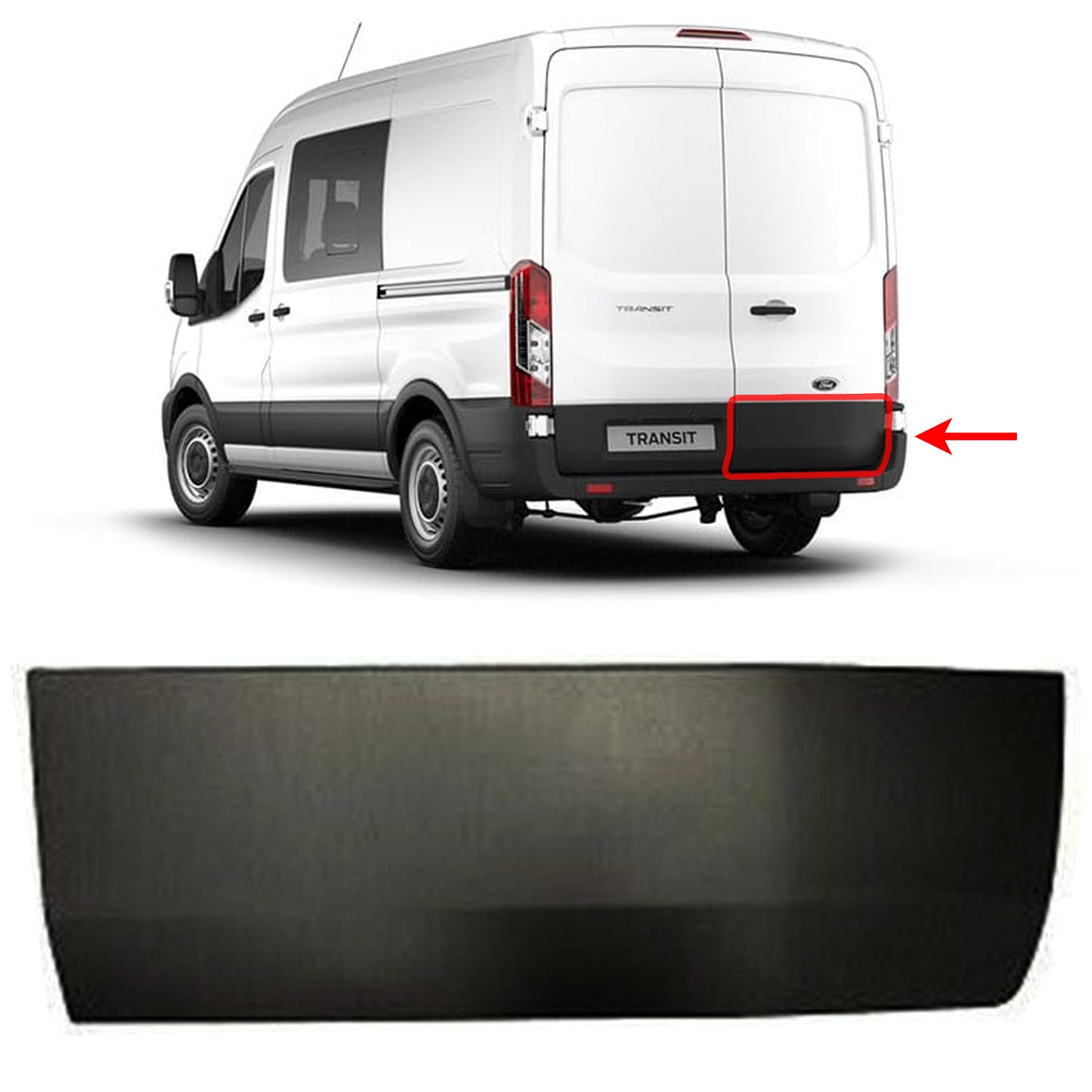 Fits Ford Transit V363 MK8 Rear Right Door Moulding Panel 1874803