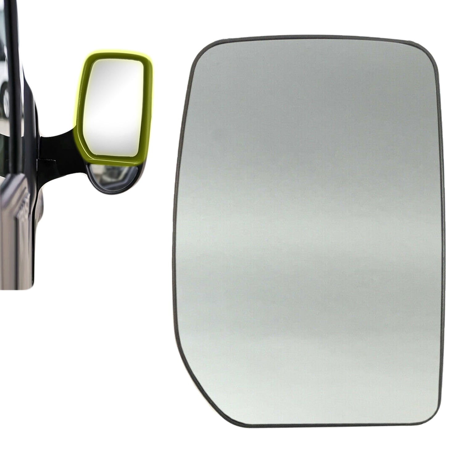 Pino Car Parts | Ford Transit MK7 Driver Mirror Glass