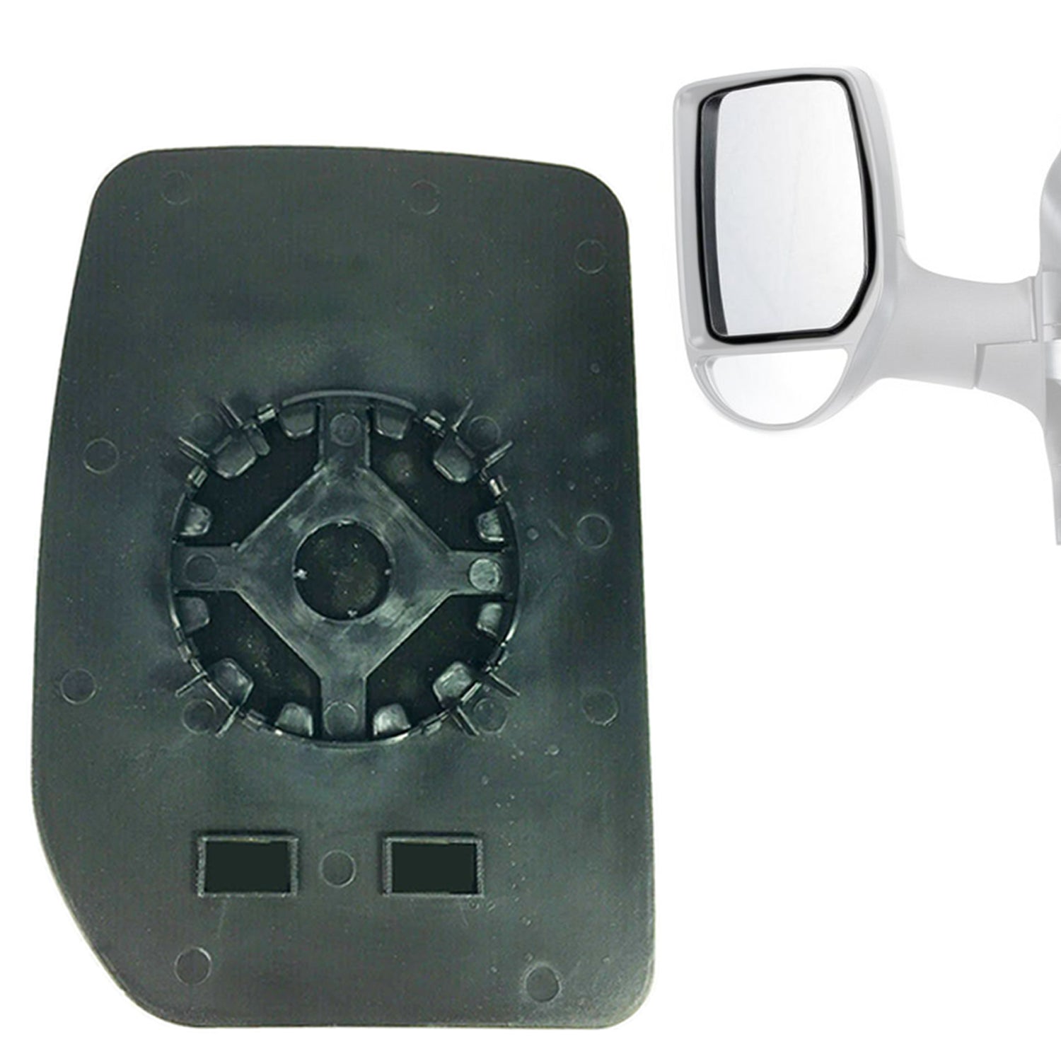 PinochUKka | Transit MK6 MK7 Nearside Wing Mirror Upper Glass