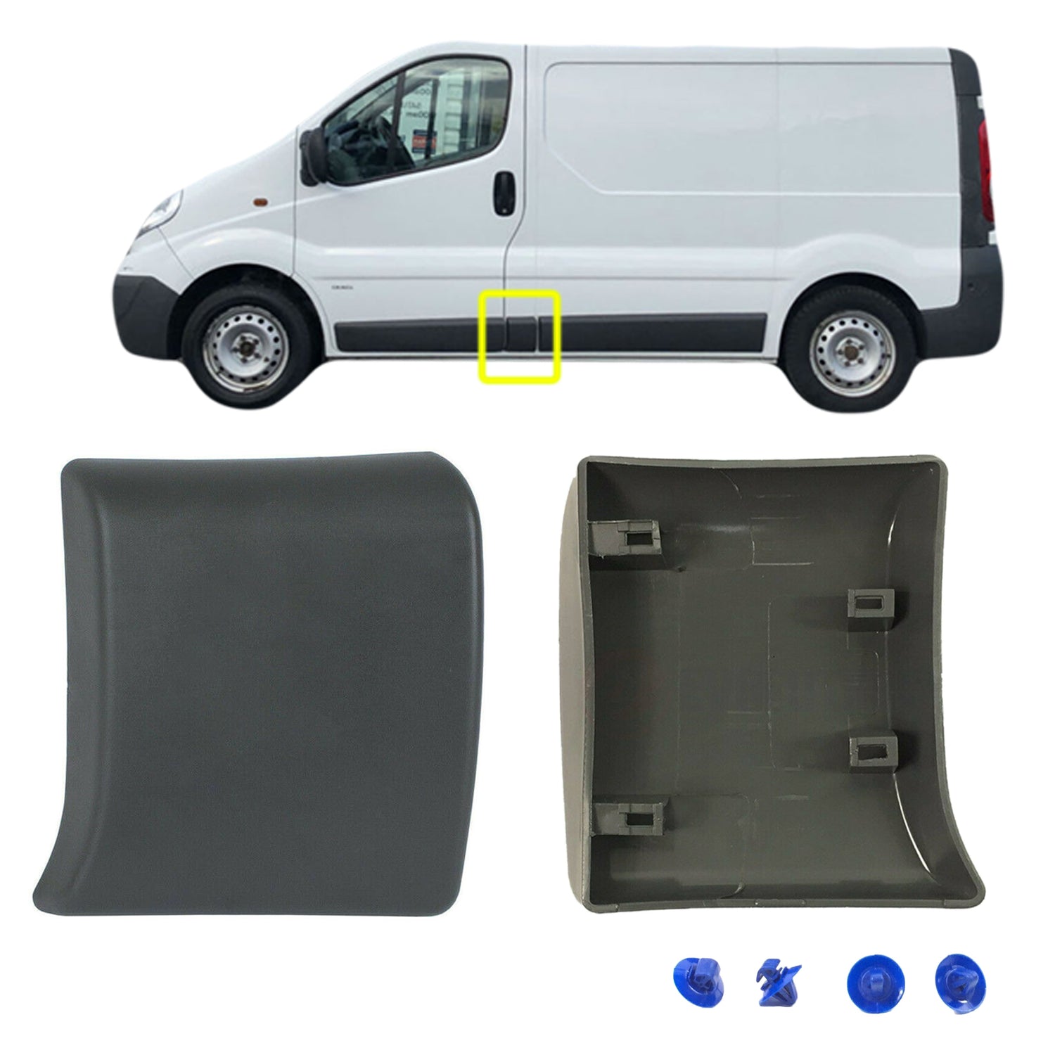 PinochUKka | Side Middle Small Trim Nissan Primastar 2001 Onward 8200036105