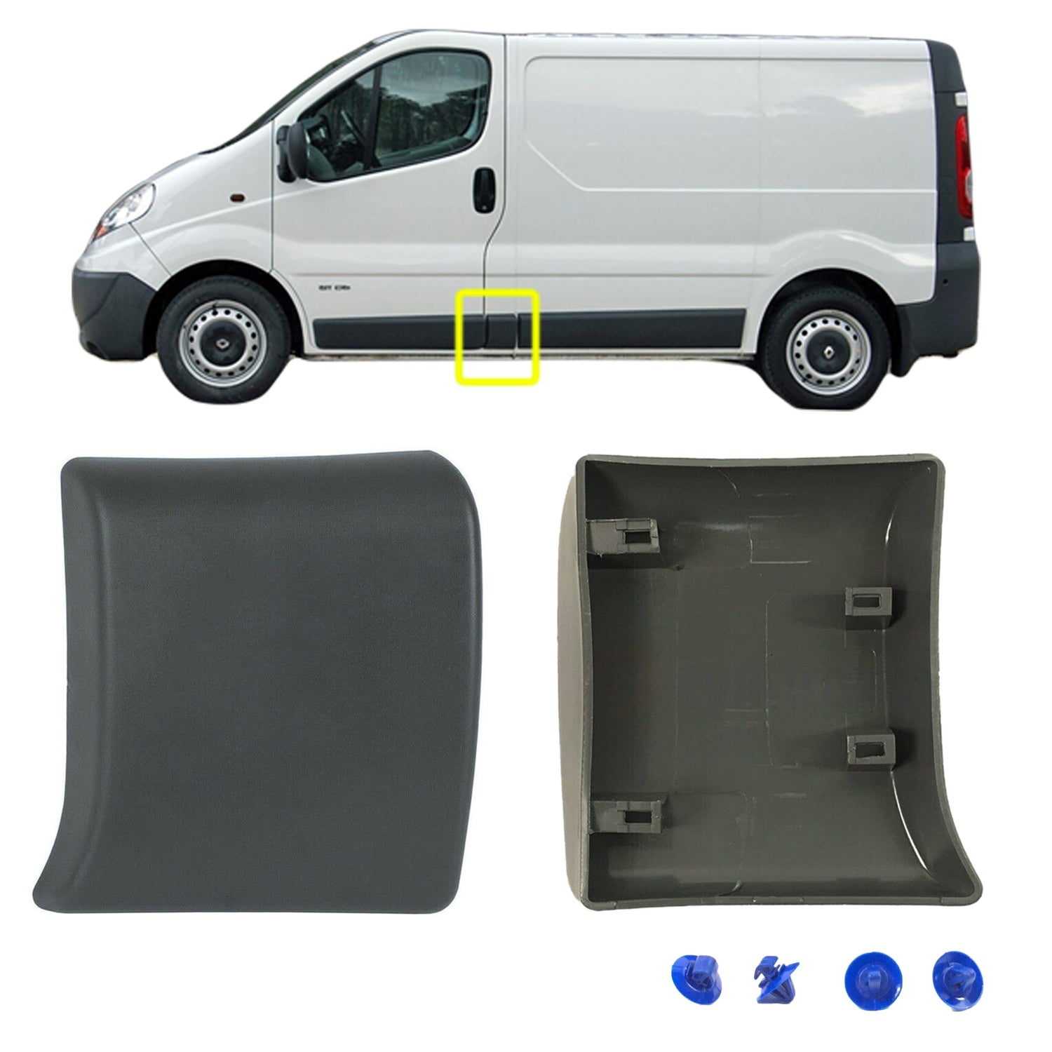 PinochUKka | Side Middle Section Protective Moulding Trim 8200036105