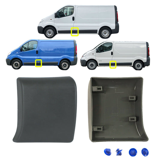 PinochUKka | Side Middle Small Trim Vauxhall Vivaro 2001 Onward 8200036105