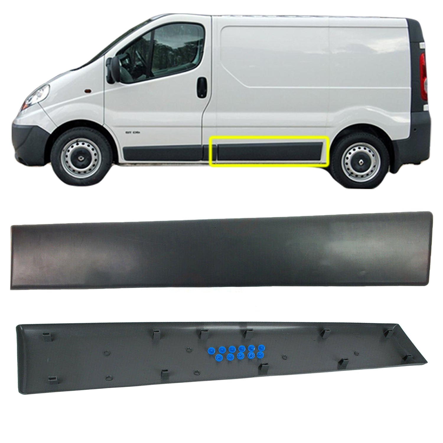 PinochUKka | Left Side Moulding Trim Protective  91165348 