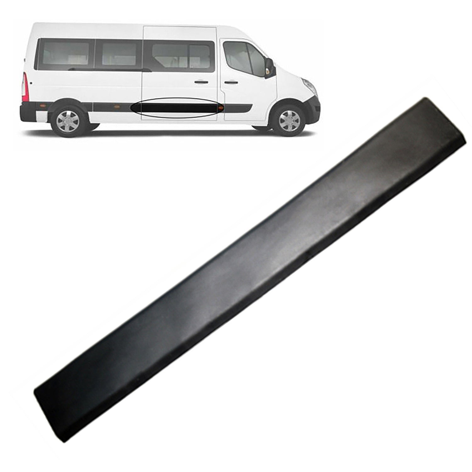 PinochUKka | Left or Right Moulding Protective Strip Fit Movano 828210160R