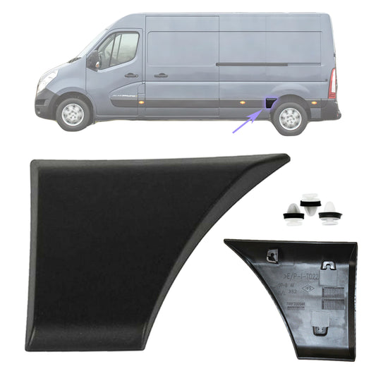 PinochUKka | Rear Left N/S Moulding Protective Strip Fit Master Movano 768F20004R