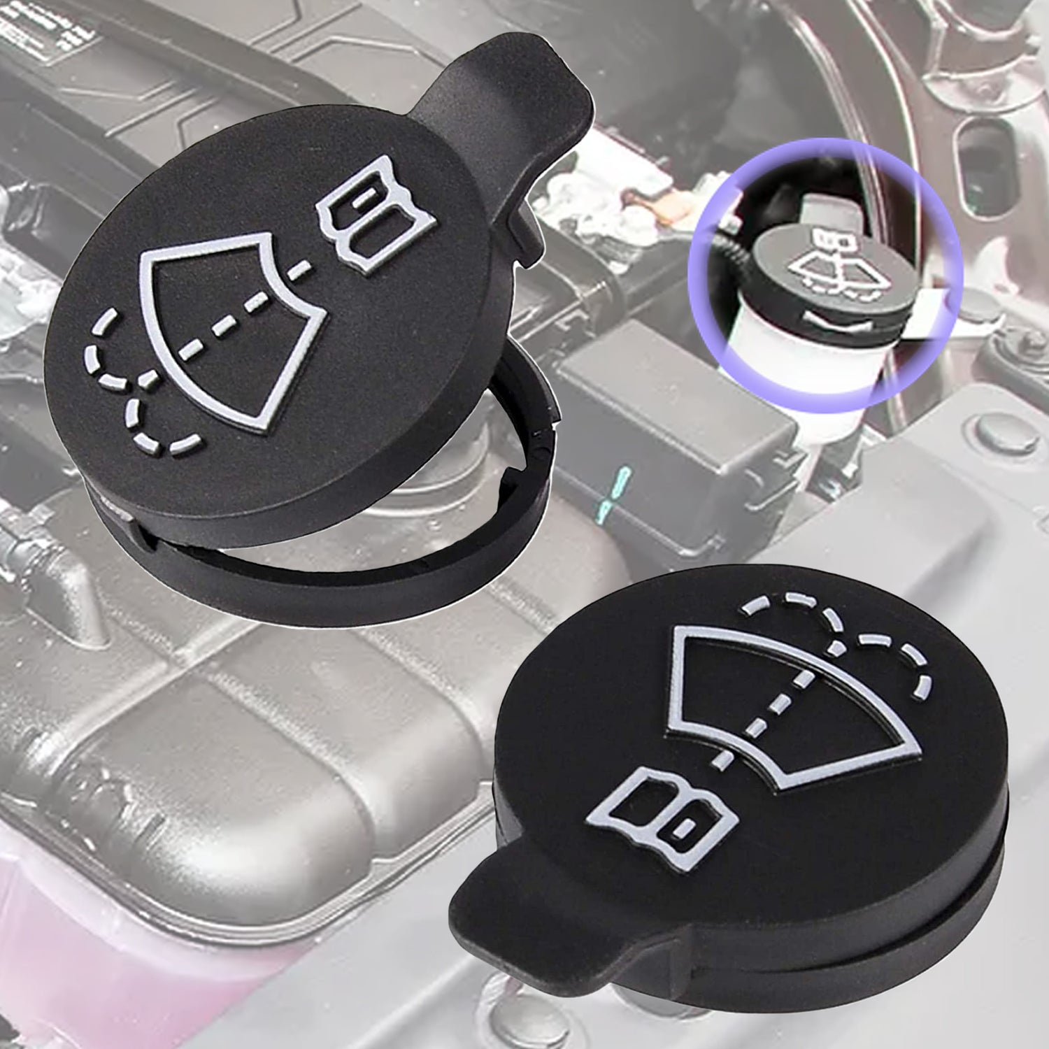 PinochUKka | Fits Vauxhall Chevrolet Windscreen Washer Bottle Cap