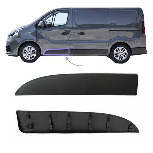PinochUKka | Left Door Protective Moulding Trim Fits Trafic Vivaro