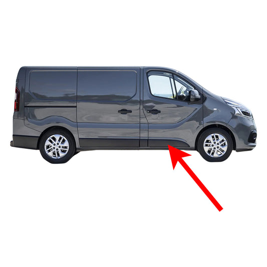 PinochUKka | Right Door Protective Moulding Trim Fits Vauxhall Vivaro 4407219